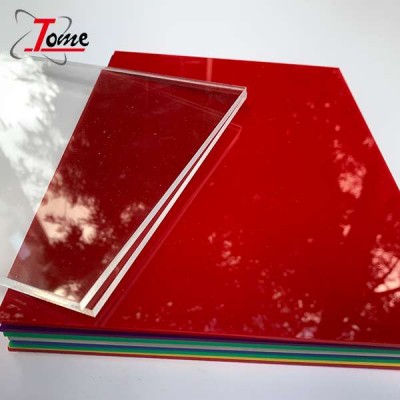 Heat Resistant Acrylic Roofing Sheet / Acrylic Mirror Carfts